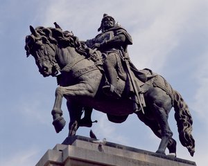 Jezdecká socha Jaime I (1208-76) El Conquistador, 1890 (bronz)